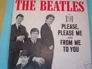 BEATLES 45 PICTURE SLEEVE PLEASE PLEASE ME VJ 581