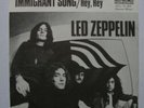 Led Zeppelin 70 RARE SWE PS Immigrant Song *MINT-*