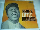 LITTLE RICHARD - HERE'S L.R., RARE BLACK/YELLOW ORIG LB