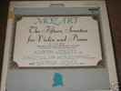 Szigeti Horszowski Szell MOZART 15 Sonatas 3LP Stereo