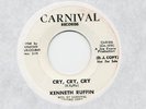 KENNETH RUFFIN CRY CRY CRY Northern Soul 45 Carnival