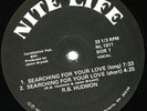 R B HUDMON SEARCHING FOR YOUR LOVE US NITE LIFE 12 MINT