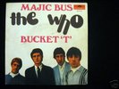 THE WHO magic bus  SPANISH 45 FREAKBEAT with mistake