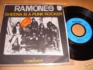 RAMONES sheena is a punk rocker rare french PS 45 mint