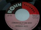 NORTHERN SOUL - BARBARA WEST - RONN