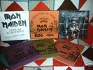 IRON MAIDEN X FACTOR  2 LP CLEAR VINYL NEW SEALED