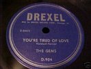 rare doo wop Chicago 78 Drexel # 904 The Gems