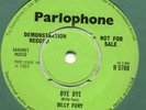 BILLY FURY*BYE BYE / I CALL FOR MY ROSE*DEMO*PAR'PHONE*
