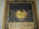 Rare Long Play  Edison 40 minute 78 record