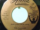 The Falcons Just For Your Love Motown Soul 45 on Anna
