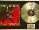 CULT  - LP Platinum disc & cover presentation