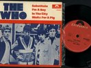 THE WHO RARE NEW ZEALAND PIC/COVER EP EX+