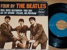 FOUR BY THE BEATLES 45 Record EP Rare Sleeve EAP 1-2121