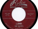 VELVETS - RED ROBIN 45 # 127 - Original DOO WOP