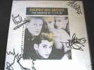 DEPECHE MODE Autograph Memorabilia Fully Signed Dedicac