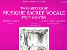 BOY SOPRANO JEAN LOUIS MASSART - MUSIQUE SACRE