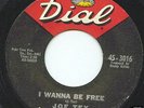 Joe Tex I Wanna Be Free Dial  Northern Soul