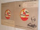 RED RAVEN MAGIC MIRROR MOVIE RECORDS SLEEVED 78RPM 1956