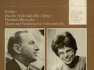 Private Pressing KODALY Duo *RARE* 1963 UK LP MINT 1st