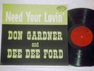 R&B LP DON GARDNER & DEE DEE FORD ON FIRE RARE LP