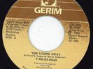 rare modern soul boogie 45 7 MILES HIGH on Gerim 1003