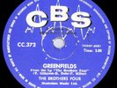 RARE 78-The Brothers Four-CBS-SA-Greenfields-NEAR MINT
