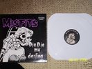 MISFITS DIE DIE MY DARLING WHITE     RARE KBD PUNK