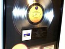 Depeche Mode platin RIAA Award presented to DM