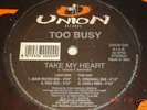ITALIAN ZONE/  TOO BUSY 
