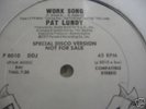 RARE BREAK - PAT LUNDY WORK SONG ORIGINAL 12