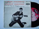 RARE 1ER 45 TOURS DE JOHNNY HALLYDAY AVEC LANGUETTE