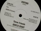 PROMO Spiral VERTIGO ´72 LP Three Friends-GENTLE GIANT