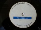 THE BEATLES-Yesterday/Act Naturally-EMIDISC Acetate 7