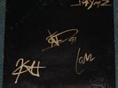 METALLICA Black Album Double LP Vinyl SIGNED x4 RARE