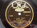 BIX w/ FRANKIE TRUMBAUER ORCH OKEH 41286 - E+
