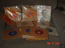 SIXTEEN 45'S ON THE INTERNATIONAL LABEL PLUS ROBIN LUKE
