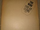 The Who Live At Leeds UK Orig' LP Track First Pressing