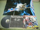 IRON MAIDEN the number of the beast Japan LP+OBI+Poster
