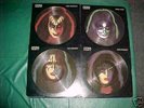 KISS SET OF FOUR ORIGINAL PICTURE DISCS 1978 Release