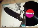LED ZEPPELIN FIRST UK LP TURQUOISE LETTERS SUPERHYPE EX