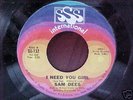 SAM DEES - SSS-International 732 - Northern Soul 45  NM