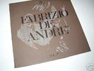 DE ANDRE' - VOL. 1 LIMITED  GATEFOLD  EX