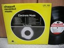 CHAPPELL LIBRARY ELECTRONIC MUSIC MACHINES NINO NARDINI