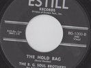 Rare Funk 45:  B.G. SOUL BROTHERS on ESTILL 