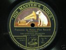 Acoustic Albert Coates/Francesca da Rimini/HMV D-951/2