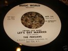 NORTHERN SOUL 45/ THE PERSIANS 
