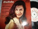 RARE DALIDA EP 4 TITRES TCHECOSLOVAQUIE PETIT HOMME 