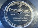 BLIND LEMON JEFFERSON PARAMOUNT 12692 CHRISTMAS EVE BLU