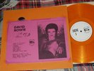 DAVID BOWIE IN PERSON TMOQ ORANGE VINYL LP INSERT EX