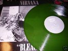 NIRVANA - BLEACH U.K ONLY MINT OLIVE GREEN VINYL